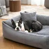 4L Textil TEO Hundekorb mittelgroße Hunde Kuscheliges Produktbild-Vorschau 2