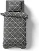 2-tlg Renforcé Design Bettwäsche 155x220 + 80x80 cm Produktbild-Vorschau 1