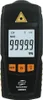 A black and orange digital tachometer with an LCD screen and buttons. Podgląd zdjęcia produktu