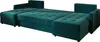 BEDANTE Canapé d'angle MOS U BIS Itaka 39 turquoise avec Voir les images du produit 6