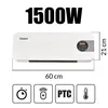 Cronos Gebläse-Luftschleier 1500W geringer Stromverbrauch Produktbild-Vorschau 3