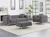 Chesterfield-Sofa 3-Sitzer, Chesterfield-Sessel & Produktbild-Vorschau 2