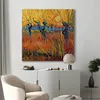 Vliesstoff Leinwandbild - Willows at Sunset 70x70 cm Produktbild-Vorschau 3