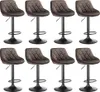 8er-Set Barhocker Barstuhl Tresenhocker höhenverstellbar Produktbild-Vorschau 1
