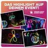 Knicklichter Party Set - 100 Knicklichter + 142 Verbinder Produktbild-Vorschau 2