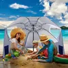 Parasol plażowy Peviasot z spiralnym kotwicą do piasku, 210 Podgląd zdjęcia produktu 10