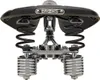 Brooks Saddle B135, Leather, Black black Produktbild-Vorschau 3