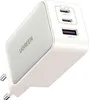 UGREEN Nexode USB-A+2*USB-C 65W GaN Tech Fast Charger White Produktbild-Vorschau 6