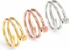 Nagel Ring Silber Gold oder Rosé Handwerker Ring Gold US 6 Produktbild-Vorschau 2