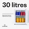 Klarstein Mini Frigo de Chambre de 30L pour Snacks et Voir les images du produit 2