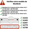 Tastaturschutz für Macbook Pro 14 (14,2) Pro 16 (16,2) Air Produktbild-Vorschau 2