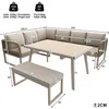 Gartenlounge-Set für 6-8 Personen – Hochwertige Sitz- & Produktbild-Vorschau 9