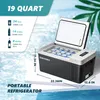EUHOMY 18L Kompressor Kühlbox [-2020] | 15-Min Produktbild-Vorschau 2
