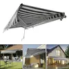 Gelenkarmmarkise 250x200cm einziehbare Markise Sonnenschutz Produktbild-Vorschau 1