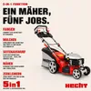 HECHT 5534 SWE Rasenmäher Benzin | mit Antrieb | 51 cm Produktbild-Vorschau 4
