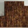 vidaXL Highboard Räuchereiche 70x42,5x185 cm Holzwerkstoff Produktbild-Vorschau 1