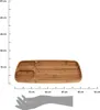 Servierplatte Bambus 3-kammerig Produktbild-Vorschau 5