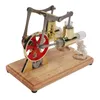 Model Stirlingova motoru, vědecký fyzikální model, zlatá Náhled obrázku produktu 4