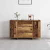 vidaXL Sideboard mit Schubladen Altholz 120 x 41 x 75 cm Produktbild-Vorschau 4