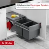 Collecteur de déchets Hailo 3641521 Raumspar-Tandem 2x 18 Voir les images du produit 11