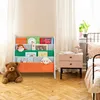 Relaxdays Bücherregal Kinder, HxBxT: 60 x 62,5 x 28 cm, 4 Produktbild-Vorschau 3