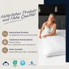 Kopfkissen 3 Kammer 80x80 cm Daunen + Federn Kissen 1600g Produktbild-Vorschau 3