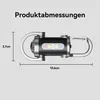 2 Stück Superhelle Mini Schlüsselanhänger Taschenlampe Produktbild-Vorschau 7