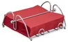 Relaxdays Serviettenhalter, mit Beschwerer, für 33x33 cm Produktbild-Vorschau 1