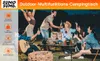 Sumosuma Campingtisch faltbar Klapptisch Kohlenstoffstahl Produktbild-Vorschau 9