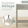 holz4home® Hochbeet inkl. Vlies-, Einlegevlies Naturholz Produktbild-Vorschau 5