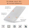Lit bébé 70x140 transformable avec matelas, lit à barreaux Voir les images du produit 2