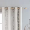 2er Set Vorhänge Boho Muster Wasserdicht Vorhang mit Ösen Produktbild-Vorschau 12
