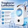 Mobiler 3-in-1 Luftkühler mit integriertem Akku, kabelloser Produktbild-Vorschau 2