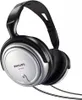 A pair of black and silver Philips headphones is shown against a white background. Produktbild-Vorschau