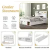 Flieks Holzbett Jugendbett 90x200cm mit USB, Klassisches Produktbild-Vorschau 7