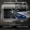 120x70cm Miroir Salle de Bain LED, Anti-buée + Dimmable + Voir les images du produit 3