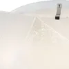 LED Deckenlampe, Muster, Glas weiß, quadratisch, L 40 cm Produktbild-Vorschau 5