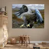 MuchoWow® Poster Ein europäischer Seeadler versucht, Beute Produktbild-Vorschau 6