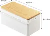 Yamazaki Nähkasten Nähkästchen Nähbox weiß mit Deckel Griff Produktbild-Vorschau 2