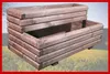 Massiver Stufen Pflanzkasten 60x40mm lasiert Außenmaße 100 Produktbild-Vorschau 1
