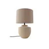 Lindby Tischleuchte Thalassia, beige, Ø 30 cm, Keramik Produktbild-Vorschau 1