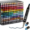 168 Farben Marker Stifte Set, Graffiti Stifte, Dual Tip Produktbild-Vorschau 8