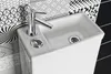 Aqualine HYGIE Kombi-WC mit Waschbecken, Abgang Produktbild-Vorschau 7