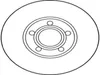 TRW Bremsscheiben (2 Stück) Vorderachse DF2650 Produktbild-Vorschau 4