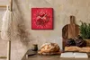 Wohnzimmer Leinwand Uhr Geräuschlos Küche 30x30 Früchte, Produktbild-Vorschau 2