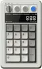 A white 8BitDo Retro Numpad keyboard is shown from the front against a light gray background. Produktbild-Vorschau