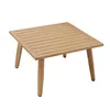 A wooden coffee table on a white background. Anteprima dell’immagine prodotto