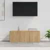 vidaXL TV-Schrank Sonoma-Eiche 80x34x30 cm Holzwerkstoff Produktbild-Vorschau 2