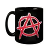 Rotes Anarchie-Symbol Tasse - Rebellisches Design für Produktbild-Vorschau 2