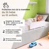 regalik zábrana proti pádu z postele 120x20 cm - antracit Náhled obrázku produktu 9